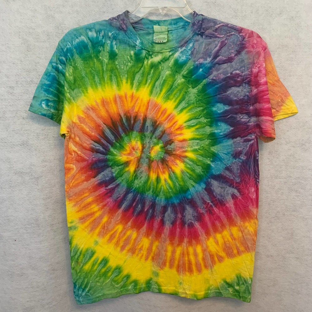 COLORTONE Bright Tye Dye T-Shirt Women's Size Medium‎